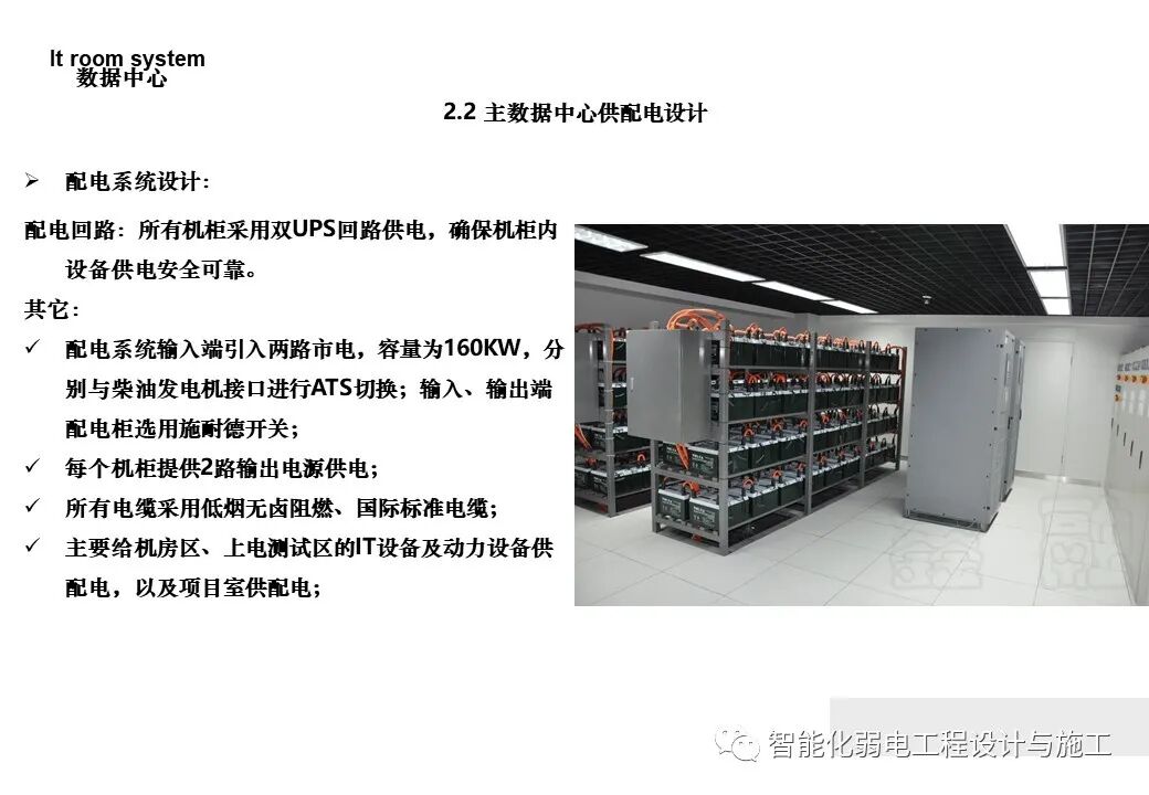 一套詳細的機房工程設計方案，PPT講解的圖22