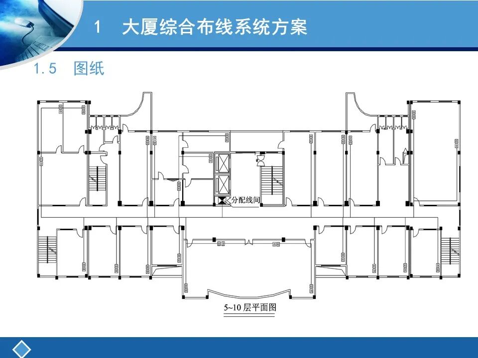 两个案例讲解综合布线系统设计及清单统计的图15