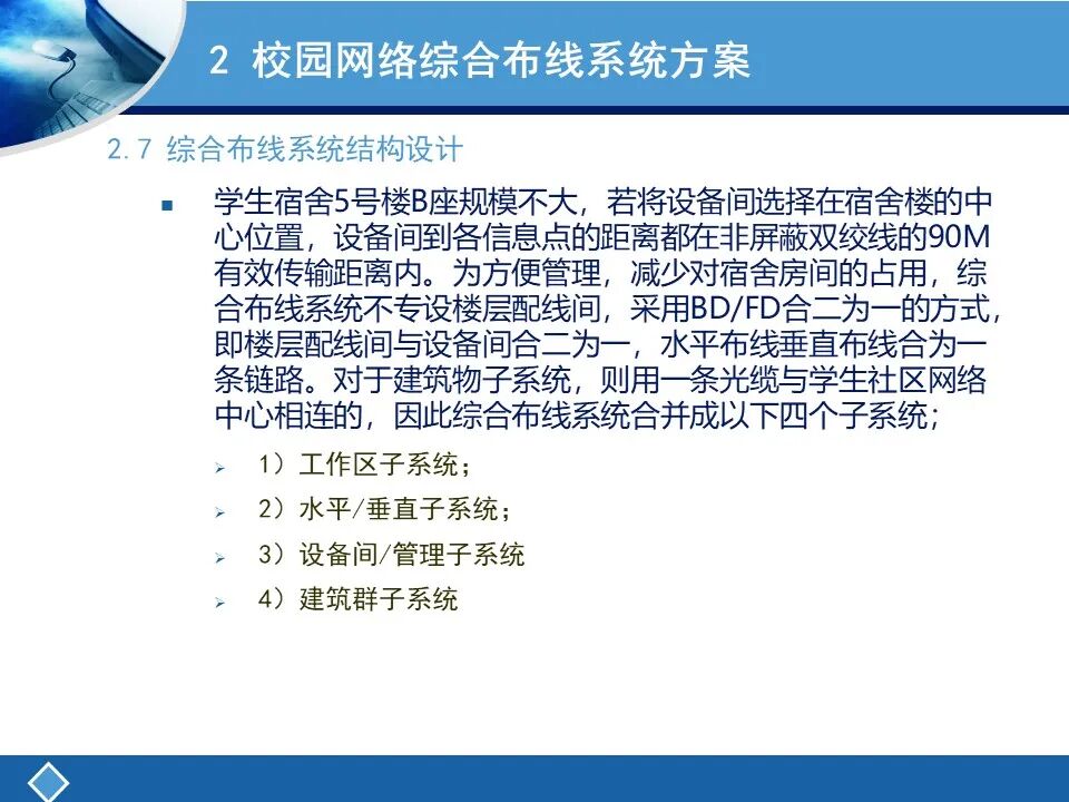两个案例讲解综合布线系统设计及清单统计的图21