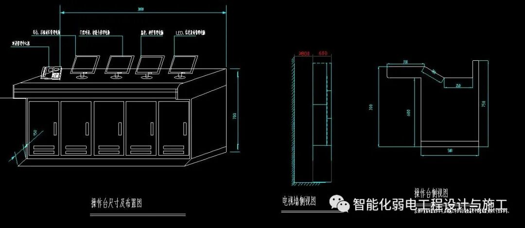 各种智能化弱电系统安装大样图，CAD格式的图8