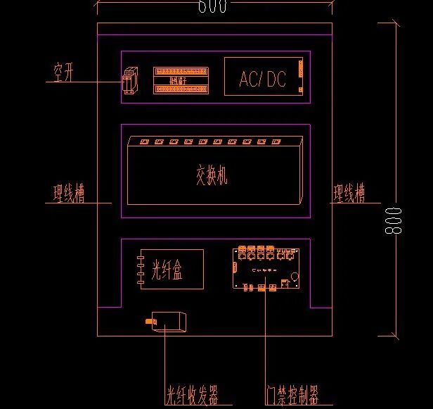 一套非常詳細的弱電CAD系統圖及大樣圖，模塊素材！的圖38