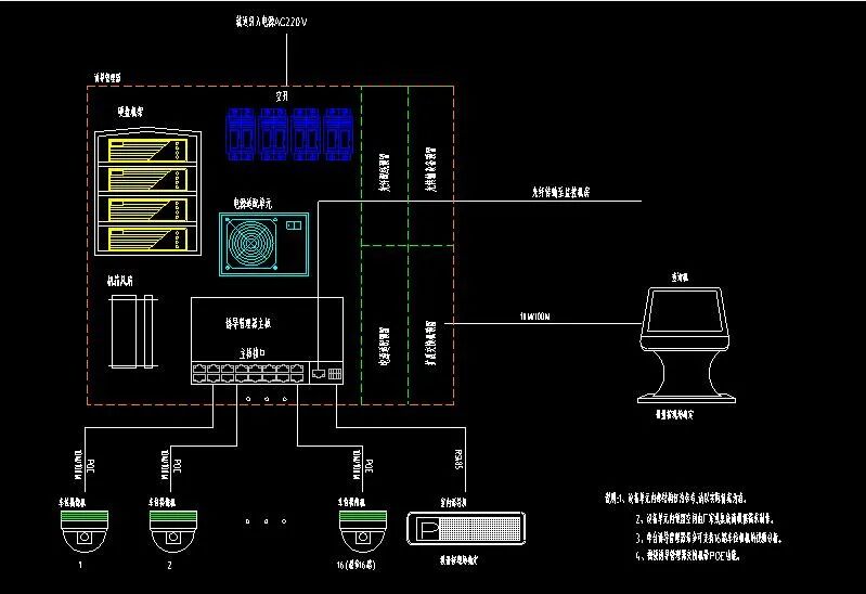 基于车牌识别的反向寻车系统施工手册及CAD图纸的图23