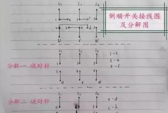 电机倒顺开关该怎么接，看完这些不再担心不会接了的图3