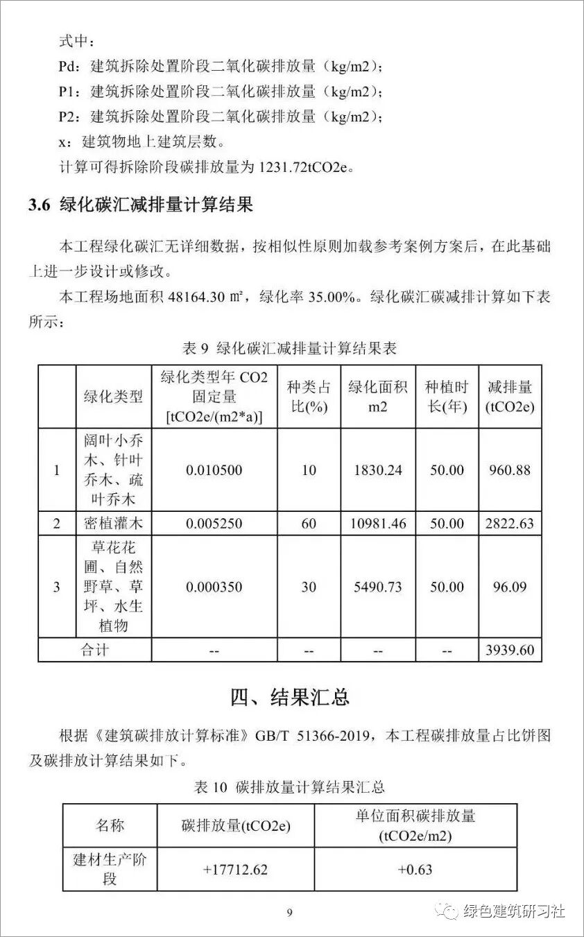 一份真實的建筑碳排放計算書的圖11
