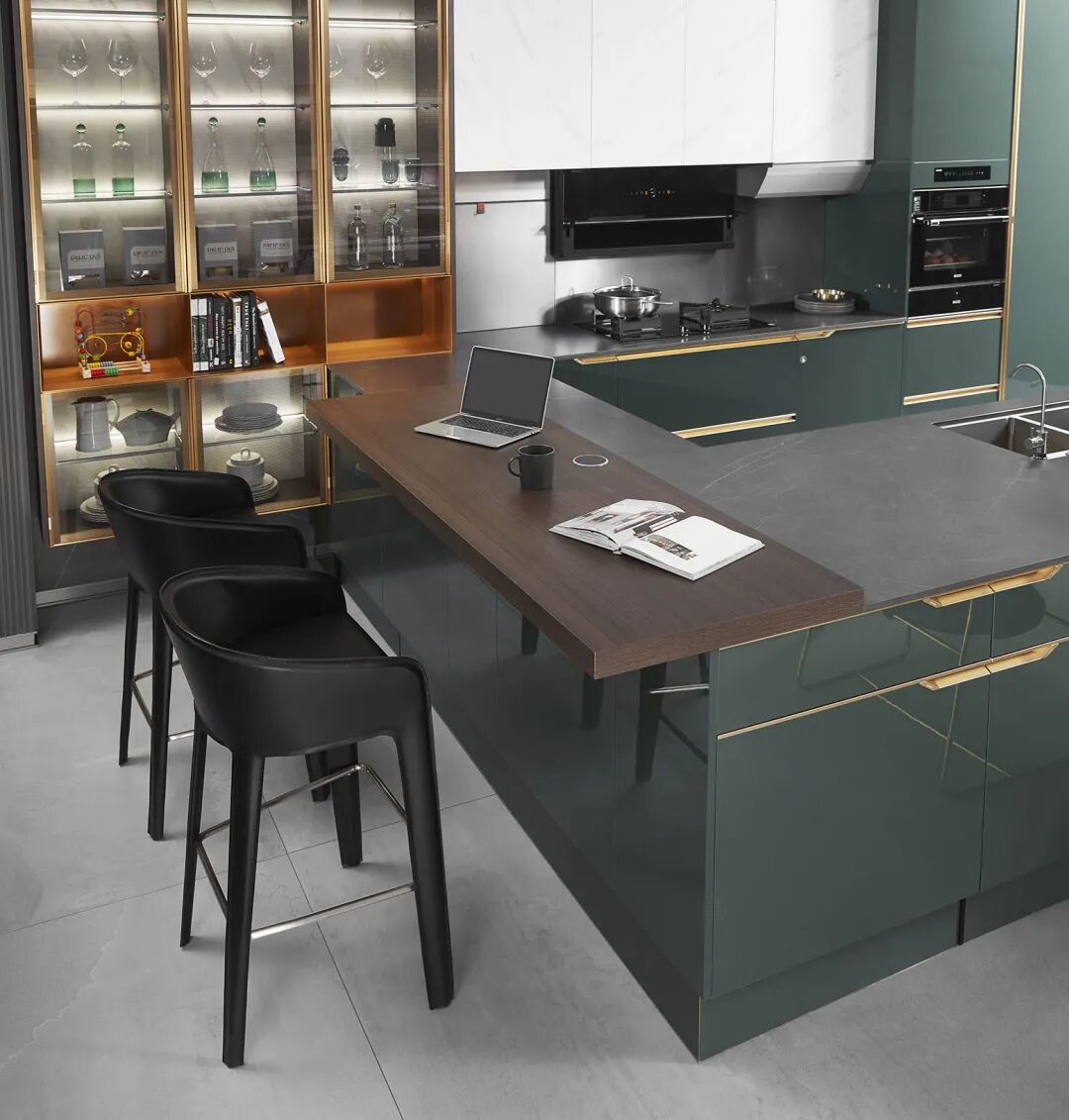 欧派橱柜稳夺厨房c位3大经典岛台设计让厨房又实用又好看