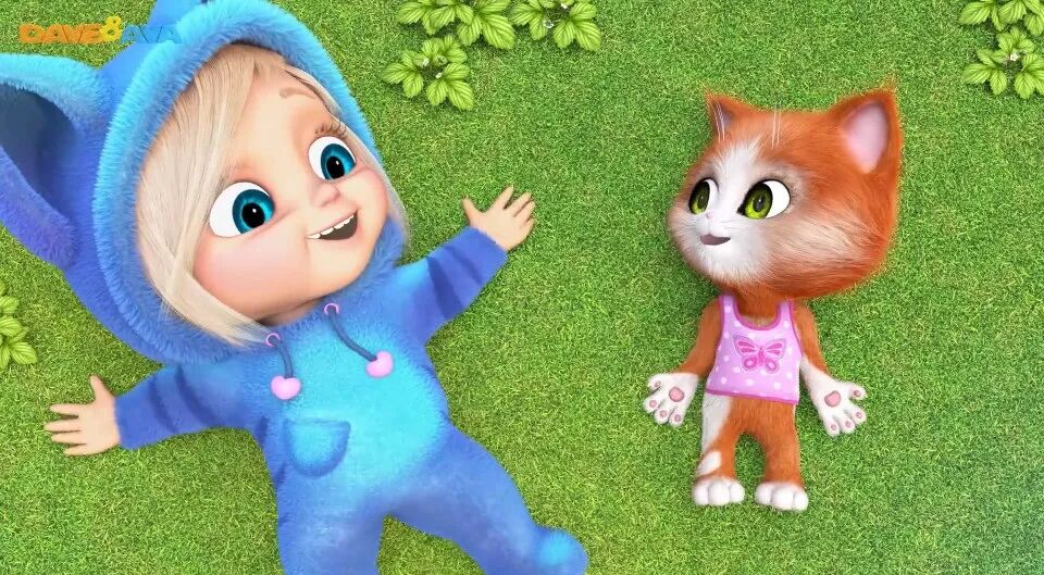 【免费资源分享】媲美迪士尼世界级制作水准，3D儿歌童谣动画《Dave and Ava 》100集高清视频！