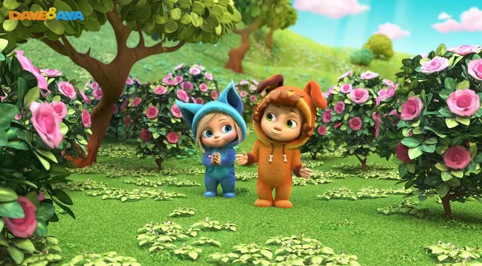【免费资源分享】媲美迪士尼世界级制作水准，3D儿歌童谣动画《Dave and Ava 》100集高清视频！