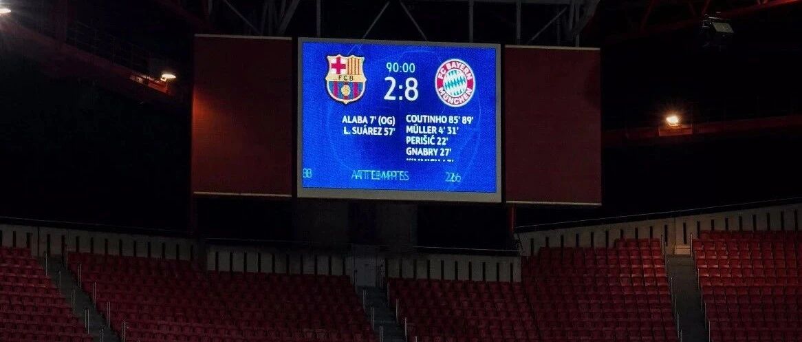 欧冠第一惨案！巴萨惨遭8球屠杀，库鸟再捅老东家两刀