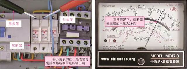 電動(dòng)機(jī)控制線路檢修方法圖解的圖4