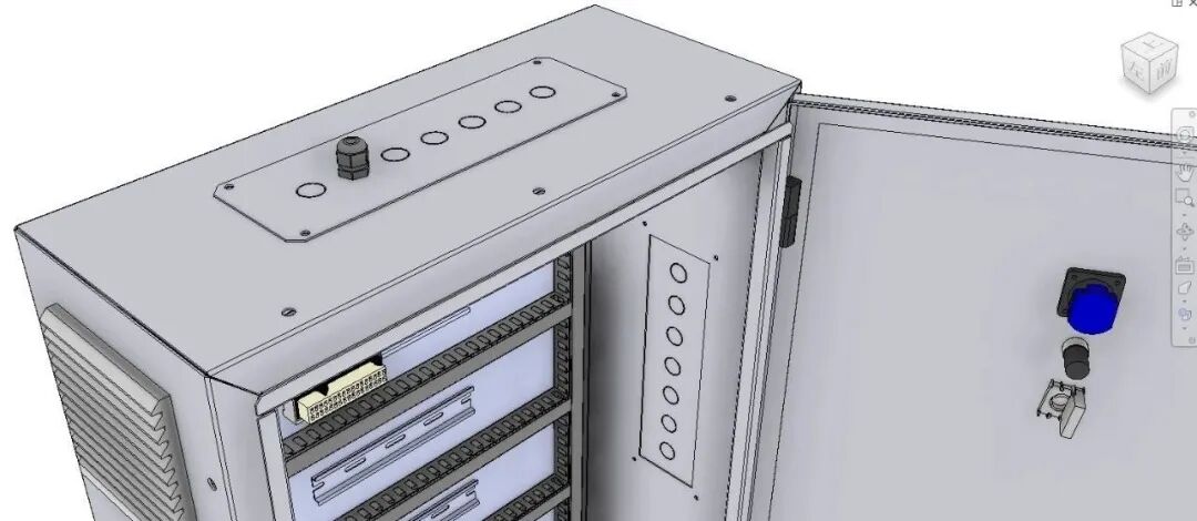 丨模型丨電氣控制箱模板的圖1