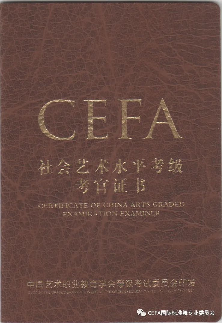 cefa国标舞教师与评委职业技能培训云南昆明站