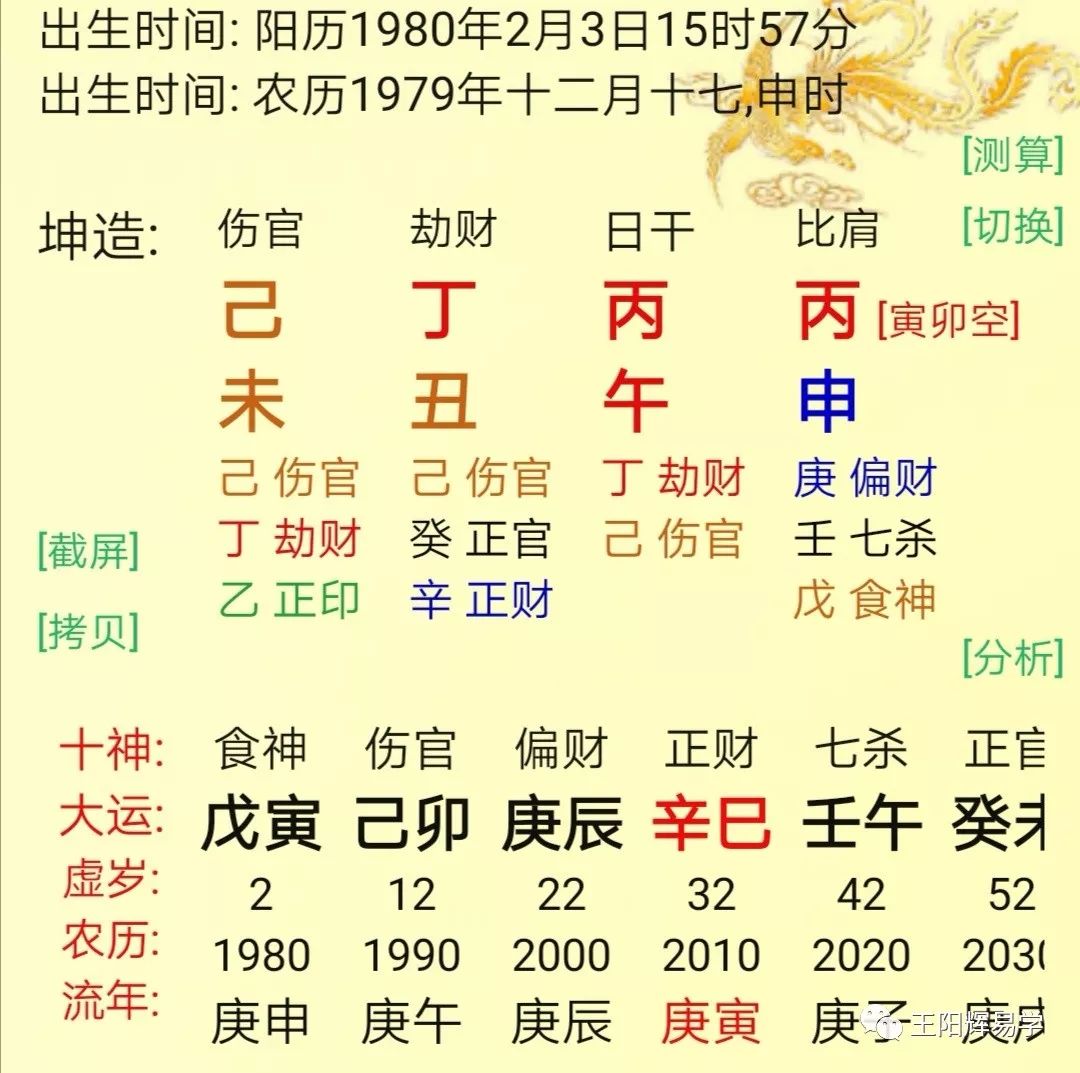 八字命理 流年逢伤官见官 居然结婚了 王阳辉易学 微信公众号文章阅读 Wemp