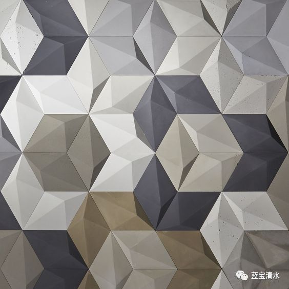 室内装饰新材料——清水混凝土立体艺术砖