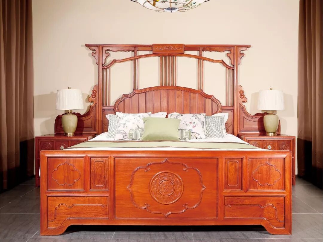 红木大床--睡出好运和健康