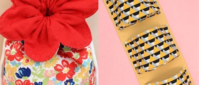 做了两个袋子套在一起，竟把最普通的收纳袋用出了高级感，还特实用！（附教程）