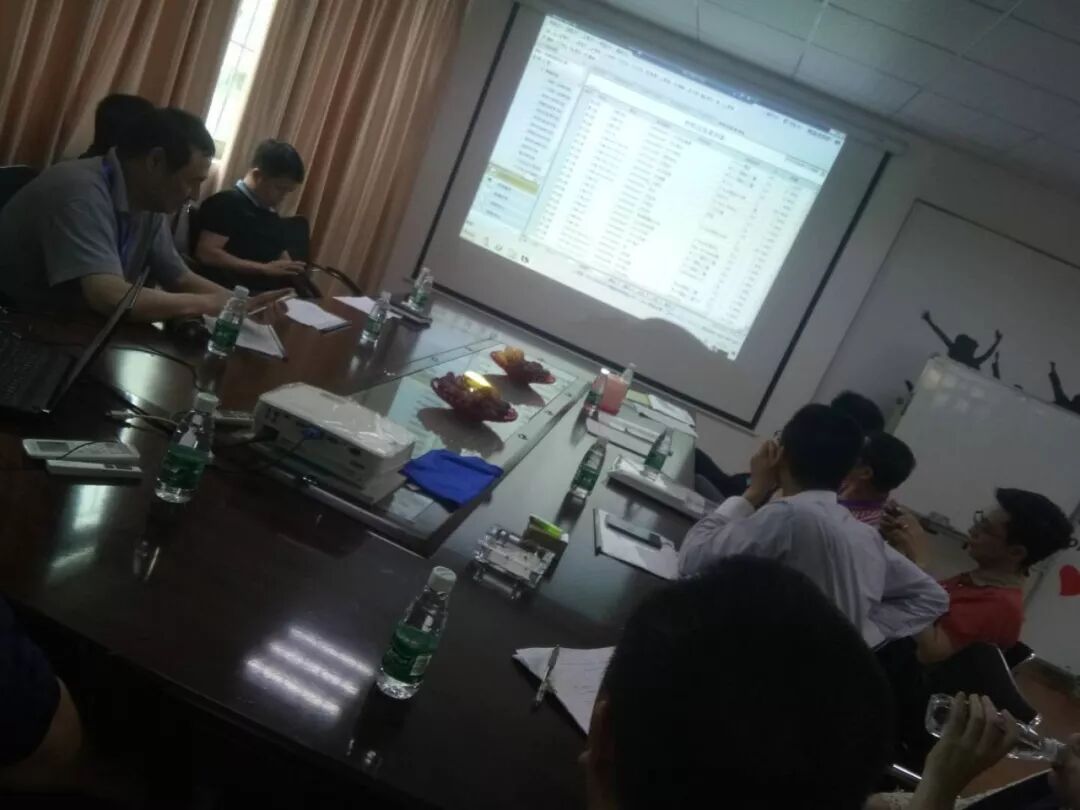 經(jīng)貿(mào)信息委與我司代表