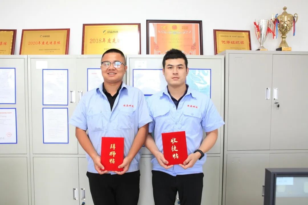 【师带徒专题】师徒对子——张希径、上官昱(图1) 图片