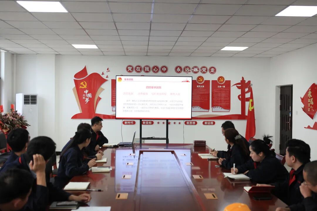 超晶科技团支部组织开展“喜迎二十大：《论党的青年工作》专题学习”活动(图6)