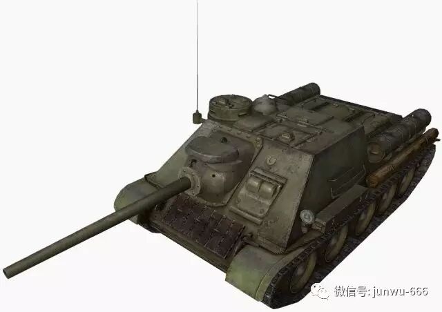 坦克世界手游生不逢时的动物园屠夫SU-100