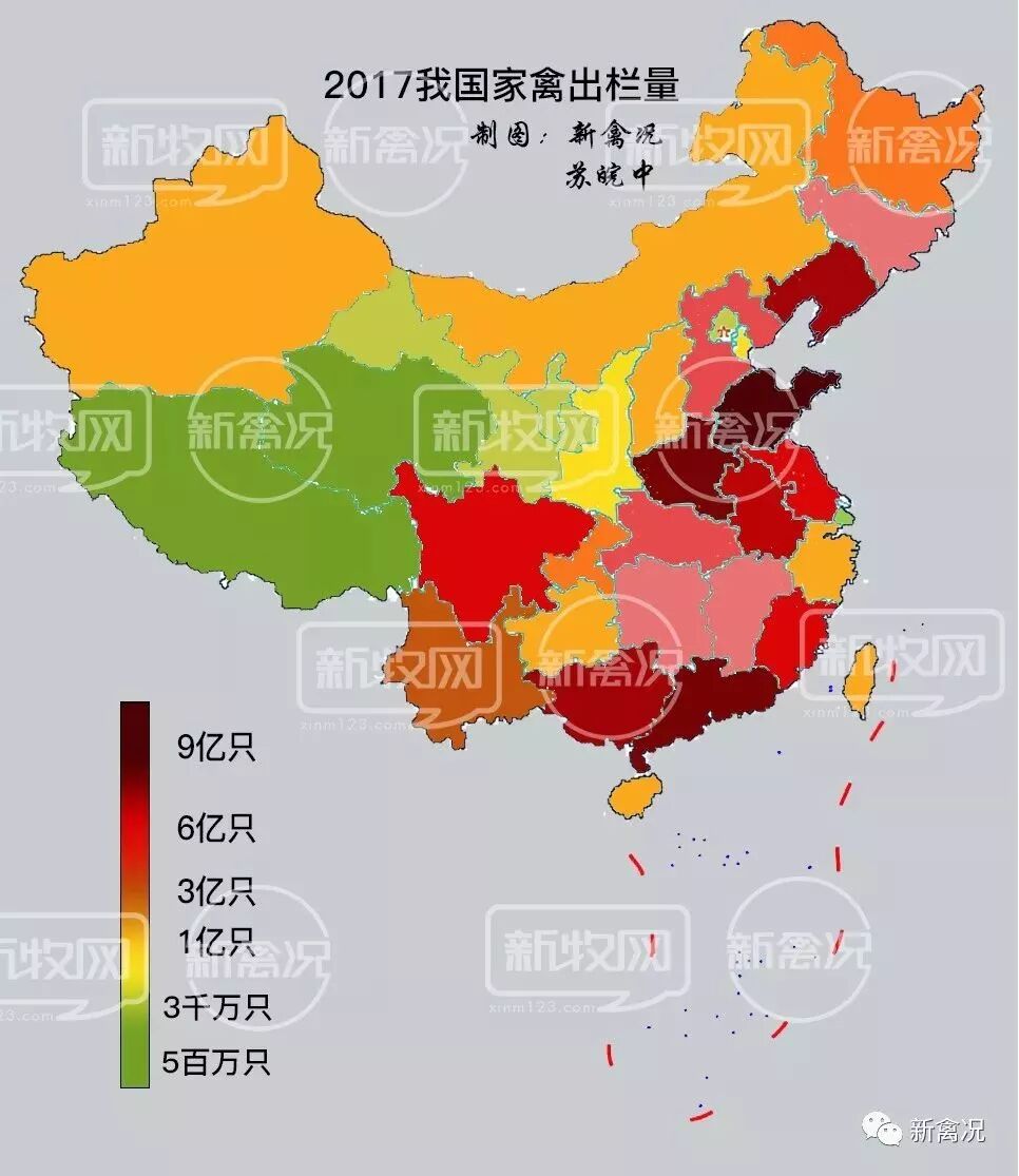 家禽大数据丨这些地区是今后养殖潜力股！