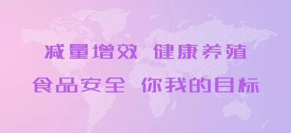 减量增效 健康养殖 食品安全 你我的目标