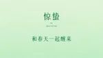 惊蛰丨灼灼芳华万物生