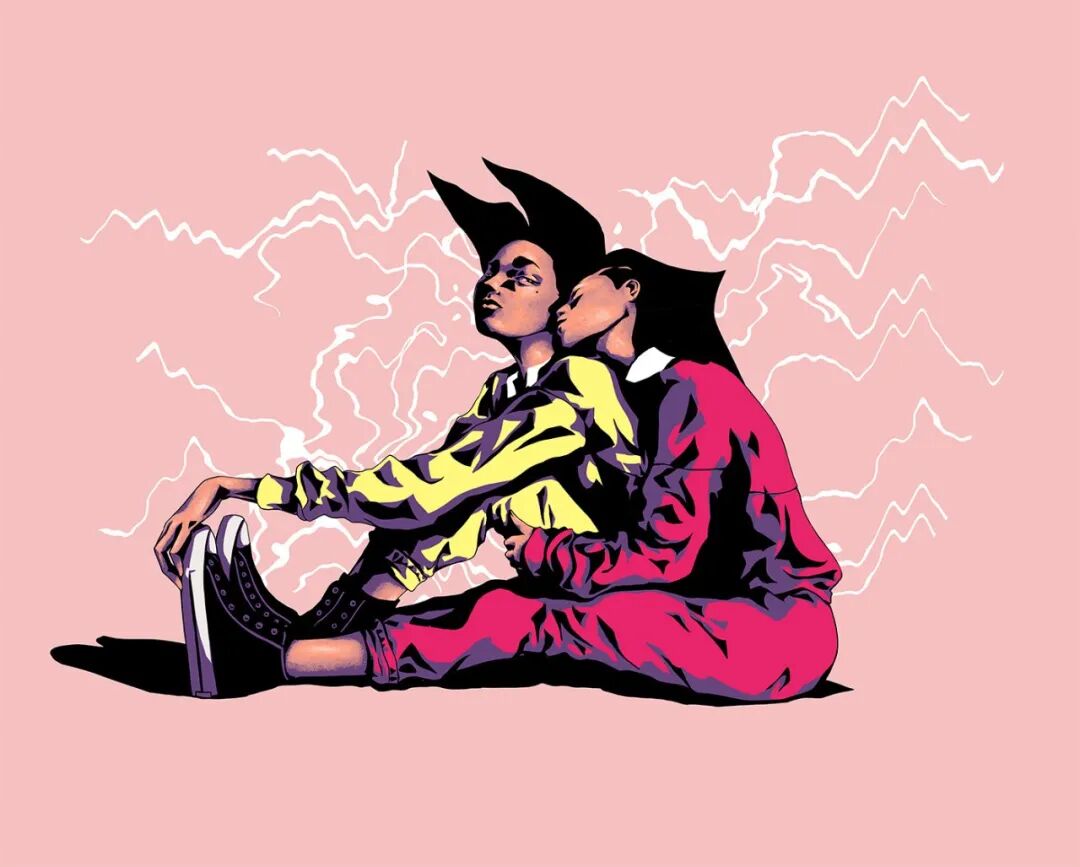 法国插画师christophestarace当代流行与朋克文化