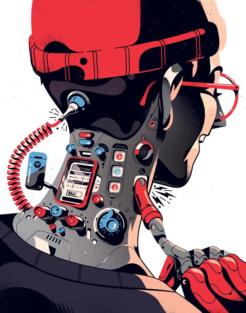 巴西插画师gabrielsilveira科幻迷插画师