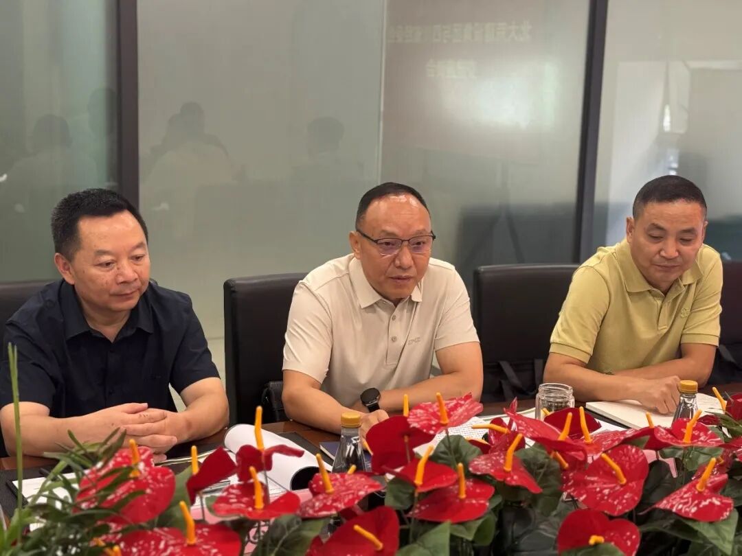 罗友平会长率队调研副会长单位北大荒建设集团西南分公司(图2)
