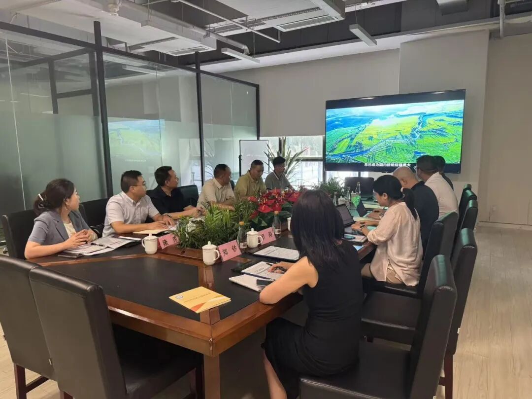 罗友平会长率队调研副会长单位北大荒建设集团西南分公司(图1)