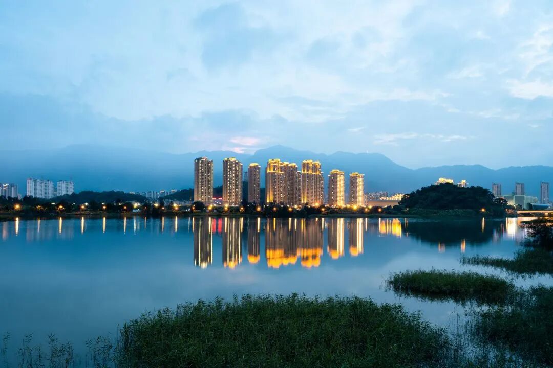 北岸湿地|陈武敏 摄北岸公园,人民公园,大门山公园……绿地葱郁,空气