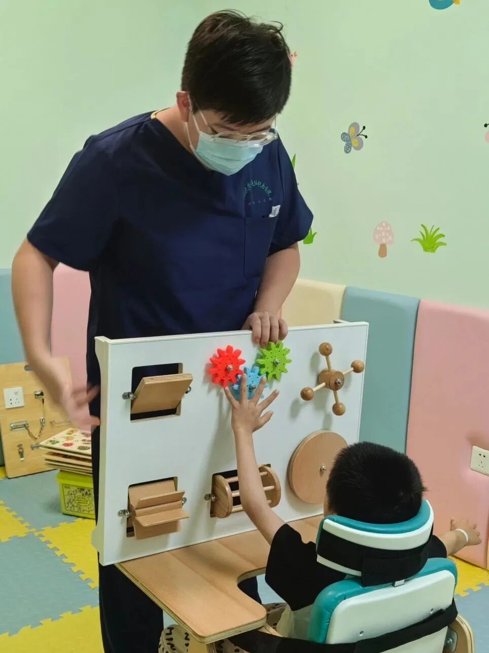 吞咽电疗仪怎么用【医讯】康复之路，让爱启航！深汕中心医院儿童神经康复中心为儿童健康保驾护航！_https://www.jmylbn.com_新闻资讯_第5张