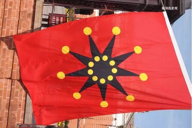 就认为将来的中华民国就是这内地十八省,还搞了一个铁血十八旗