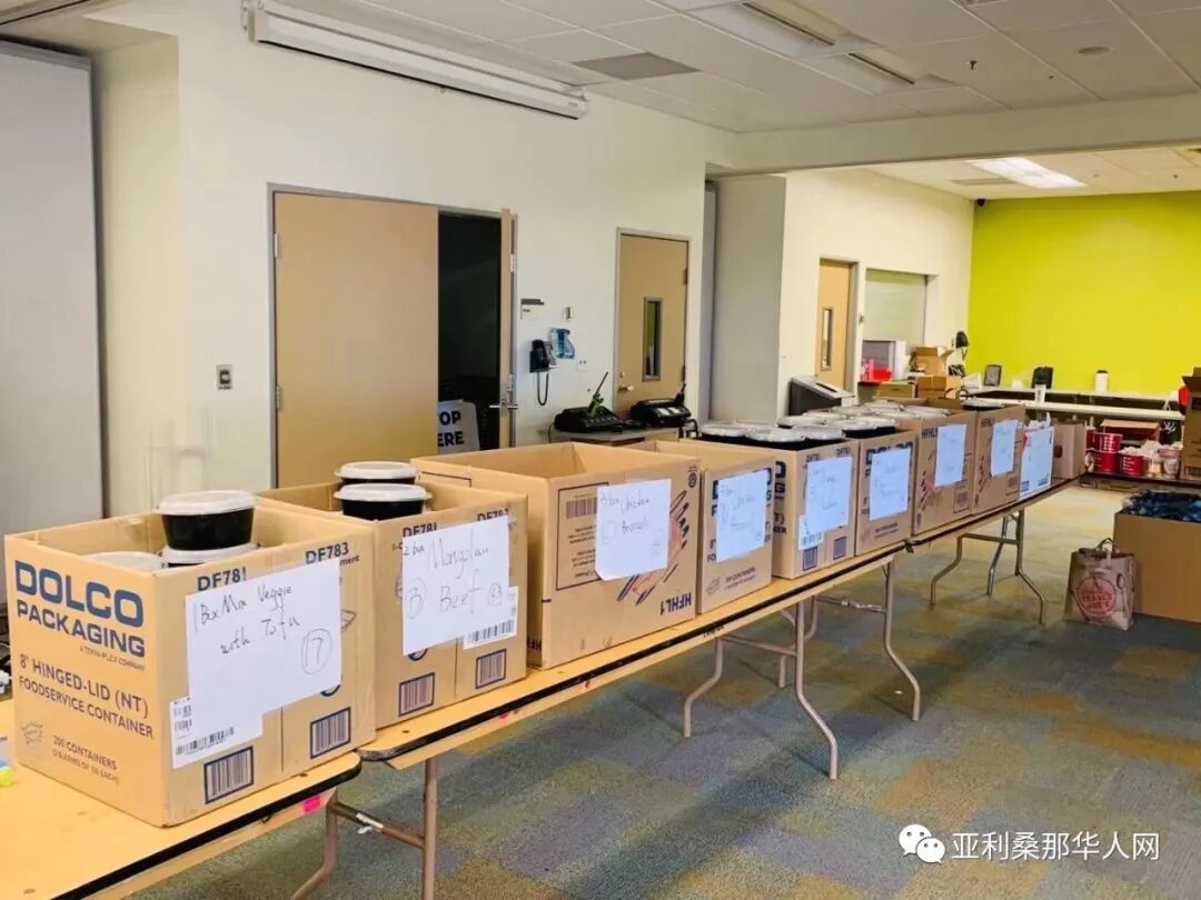 1月3日AZAA为一线分发疫苗的义工们捐赠午餐 文章封面圖