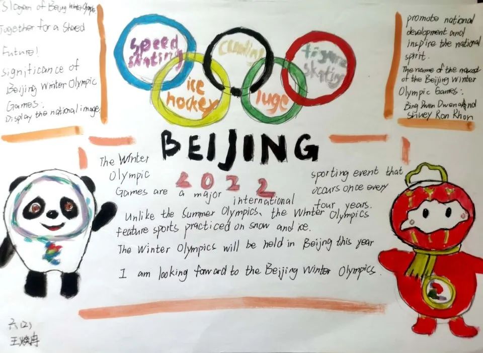 北京冬奥会英语怎么写图片
