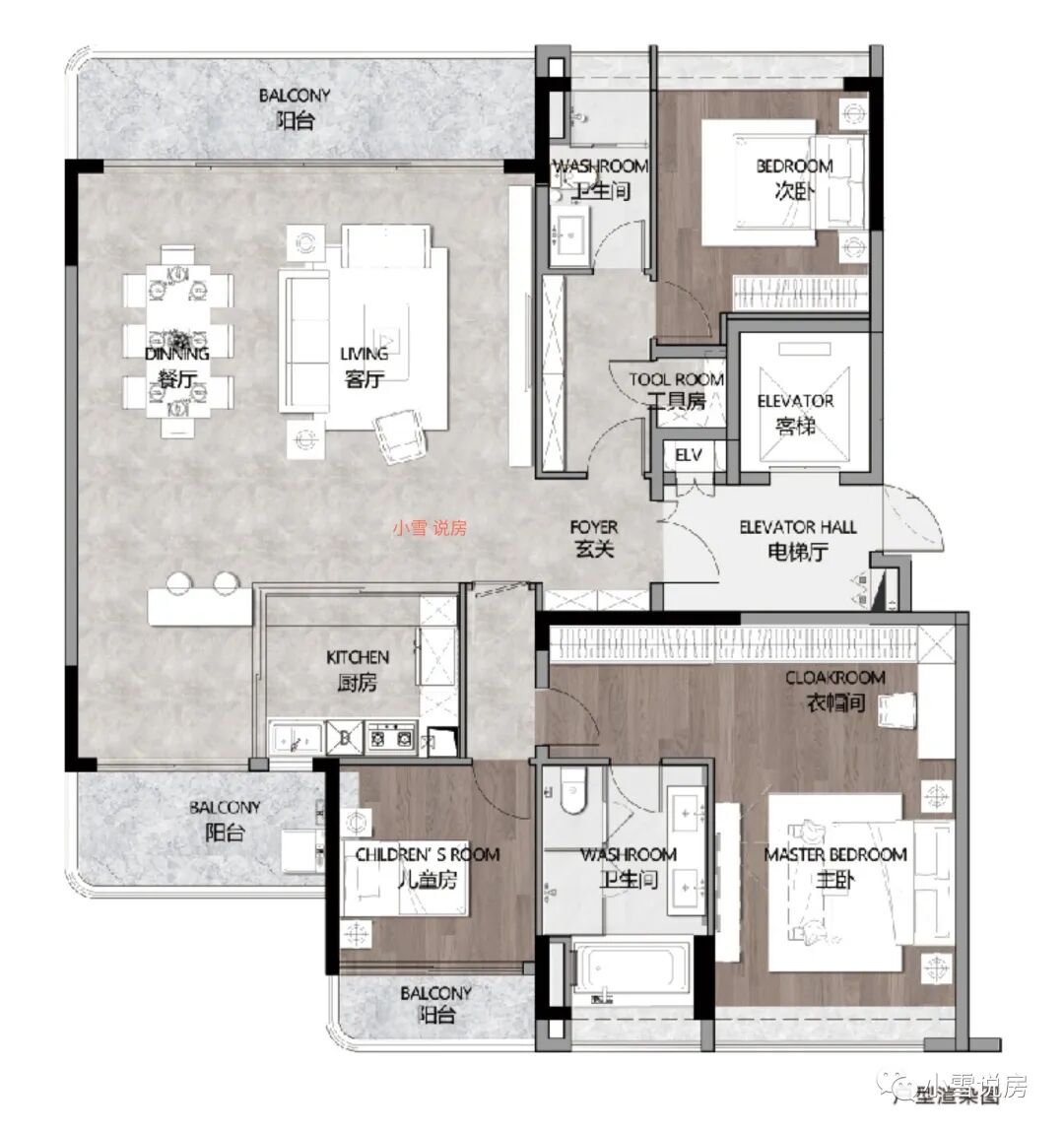 南沙灵山岛【茗筑水岸】全新盘入市，主推165-200平大平层！