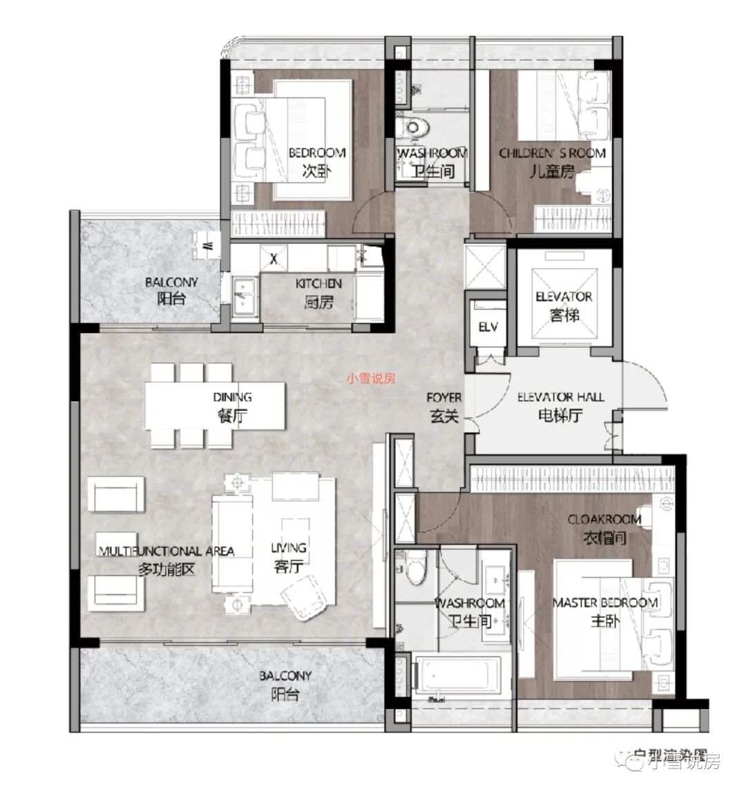 南沙灵山岛【茗筑水岸】全新盘入市，主推165-200平大平层！