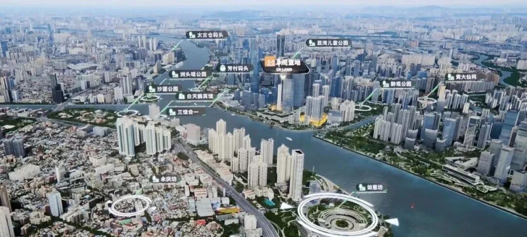 荔湾白鹅潭悦府3月*开，吹风7.5-11万/㎡！