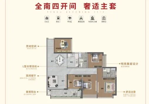 白云品实云湖花城又加推，有小面积值得买！