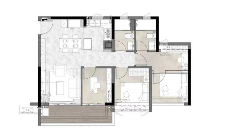 中建天河精诚壹号开放展示厅，78~137方三*四房!