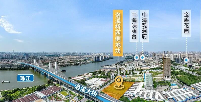 海珠中铁建洛溪桥西侧地块，即将入市120-143㎡四房！