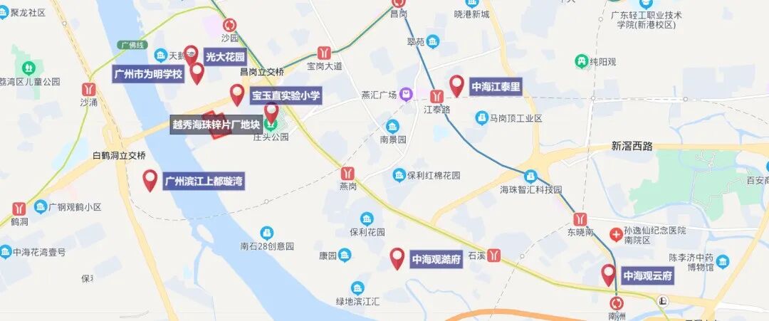 海珠西新盘【越秀珠实城发·星樾湾畔】*推106-140平四房！