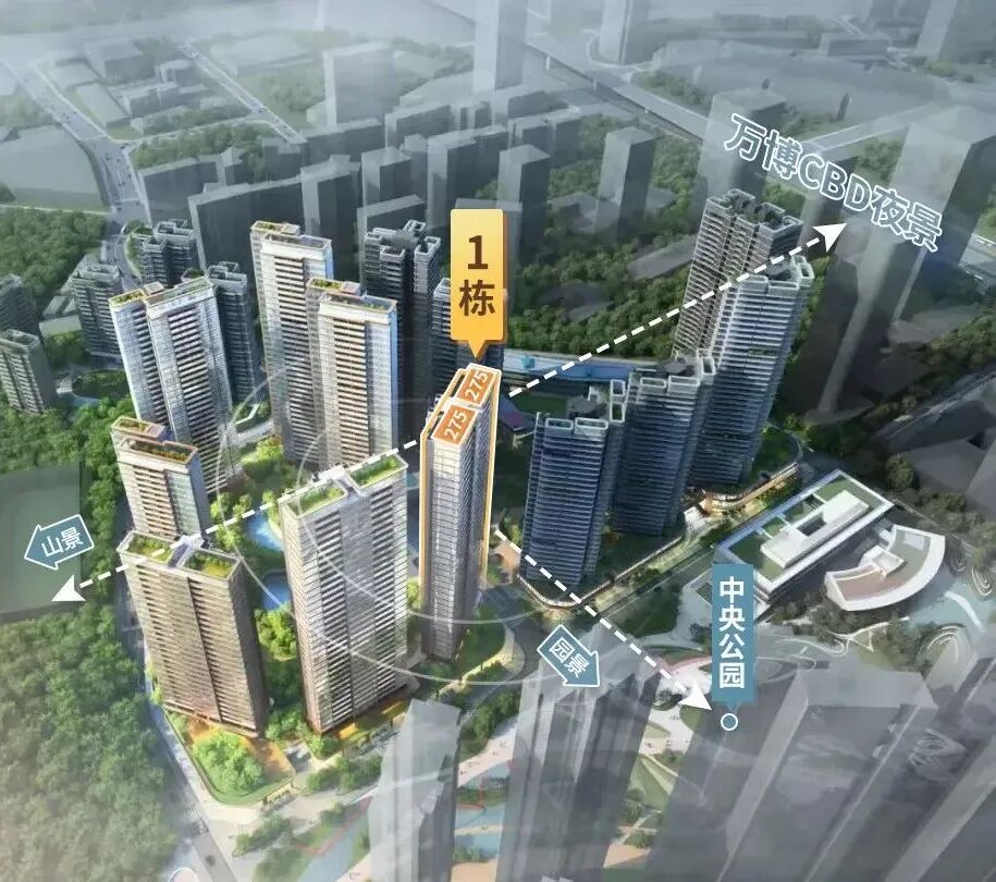 番禺越秀和樾府*后一栋，270㎡大平层不足200套！