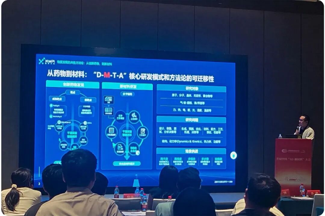 晶泰科技亮相&ldquo;AI+新材料&rdquo;大会，构建新物质发现的&ldquo;干湿闭环&rdquo;新范式