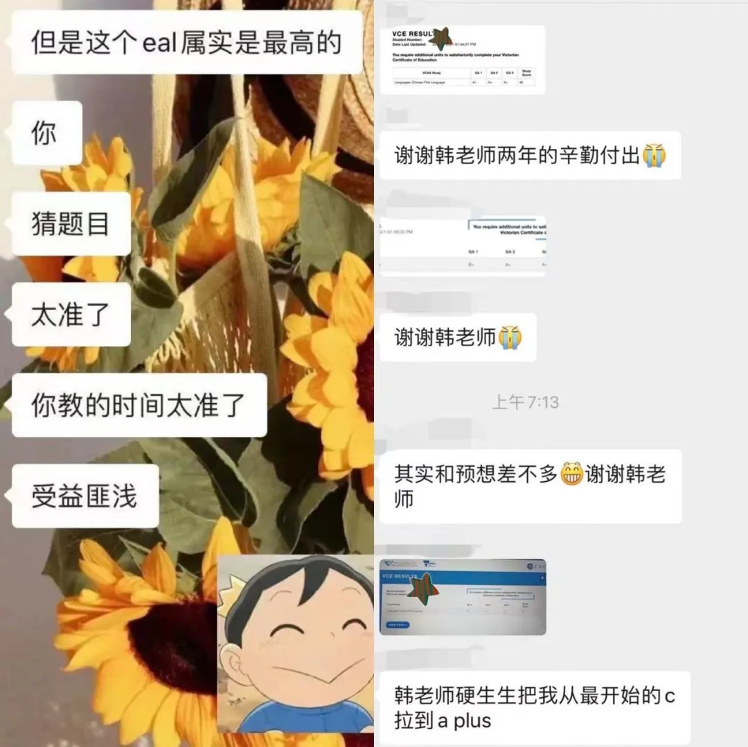 澳洲 VCE 考试 - 学生反馈 - 01