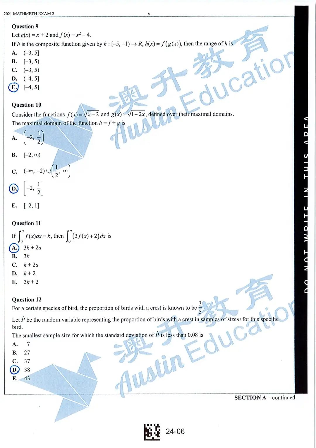 vce exam timetable 2021 - Austin Education 05