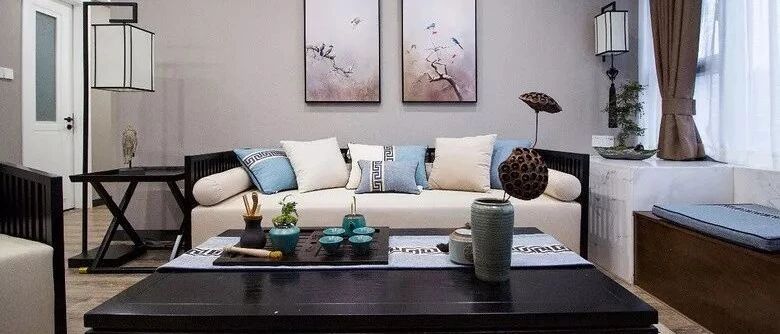 105㎡别致新中式，窗台变茶道，偏爱客餐厅！