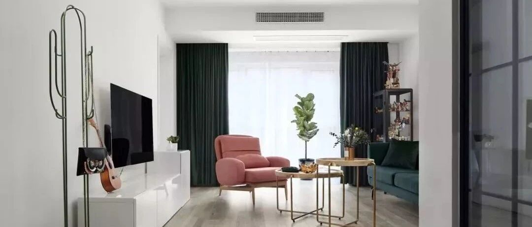 83㎡北欧与复古家，兼具文艺情调才是最好的!