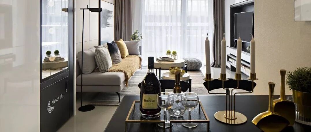 89㎡挤出小三房，电视墙装的太牛了