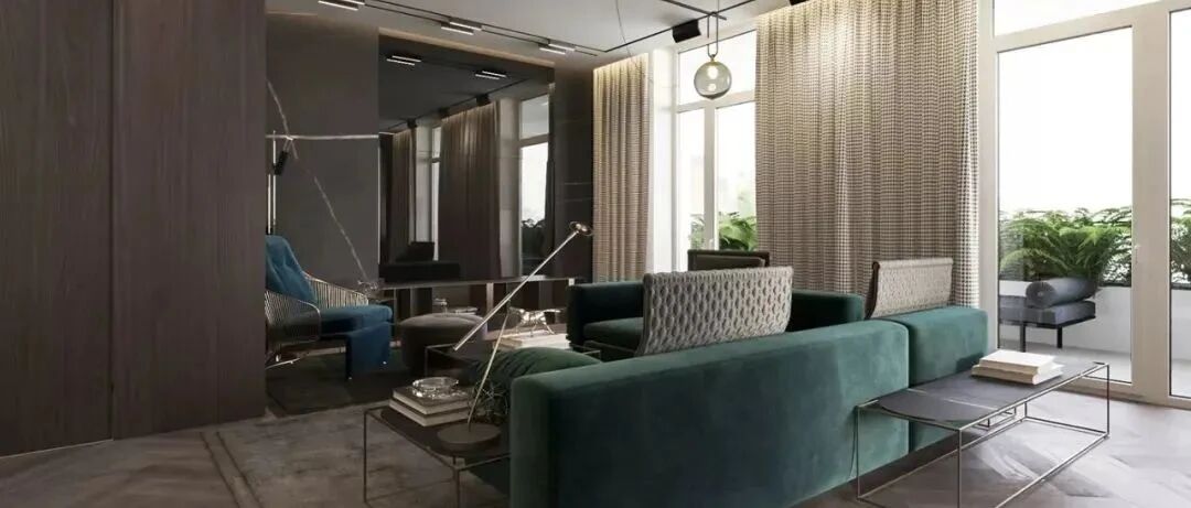 182㎡现代高级灰，华丽复古的空间，营造高雅大方的气质